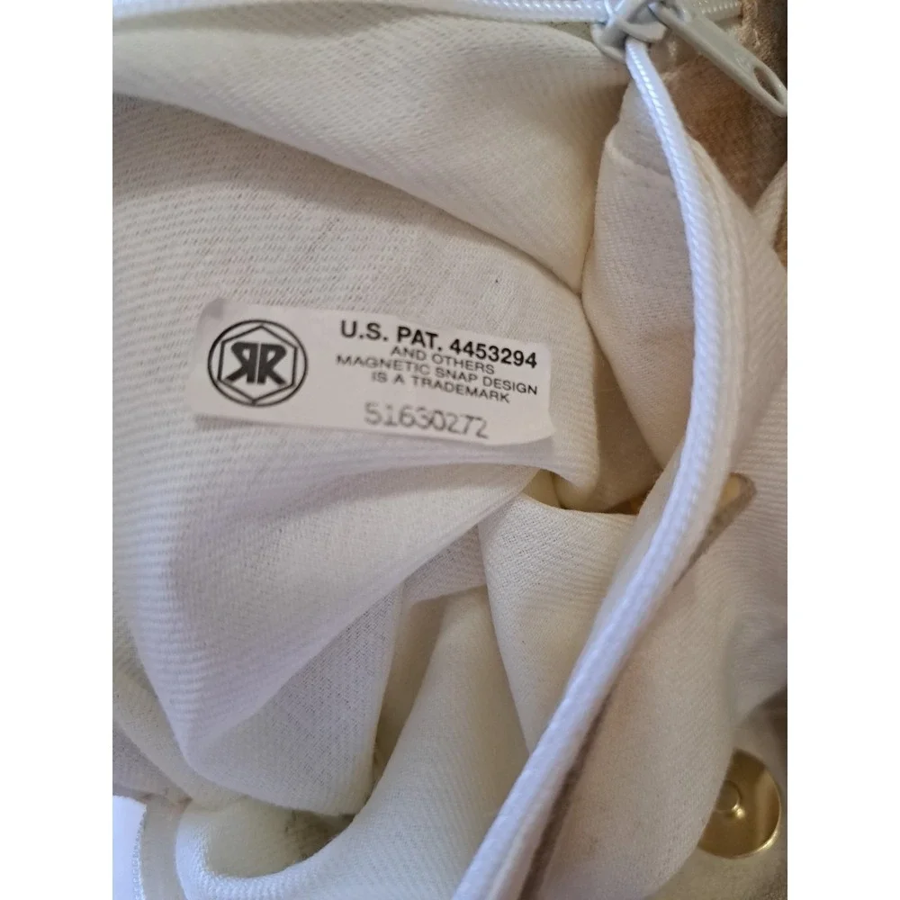 Tweeds Large Ivory Suede Leather Hobo Shoulder‎ Tote Bag Purse Vtg Cotton Lined